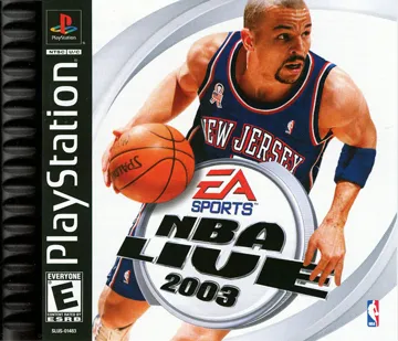 NBA Live 2003 (US) box cover front